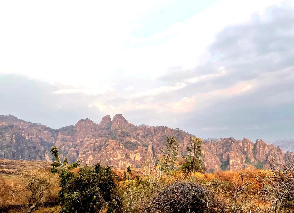 Piedra De Cobre Aparthotel Tepoztlán Kültér fotó