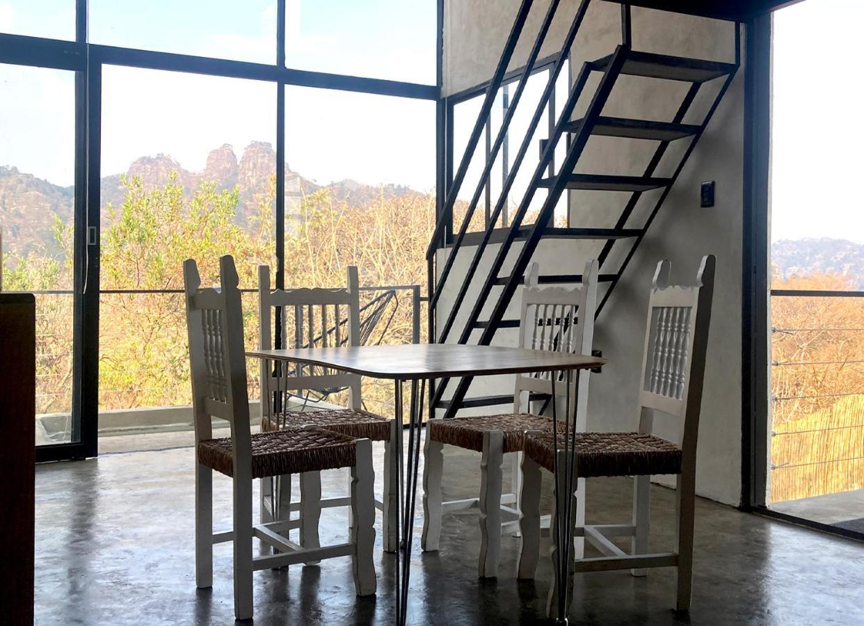 Piedra De Cobre Aparthotel Tepoztlán Kültér fotó