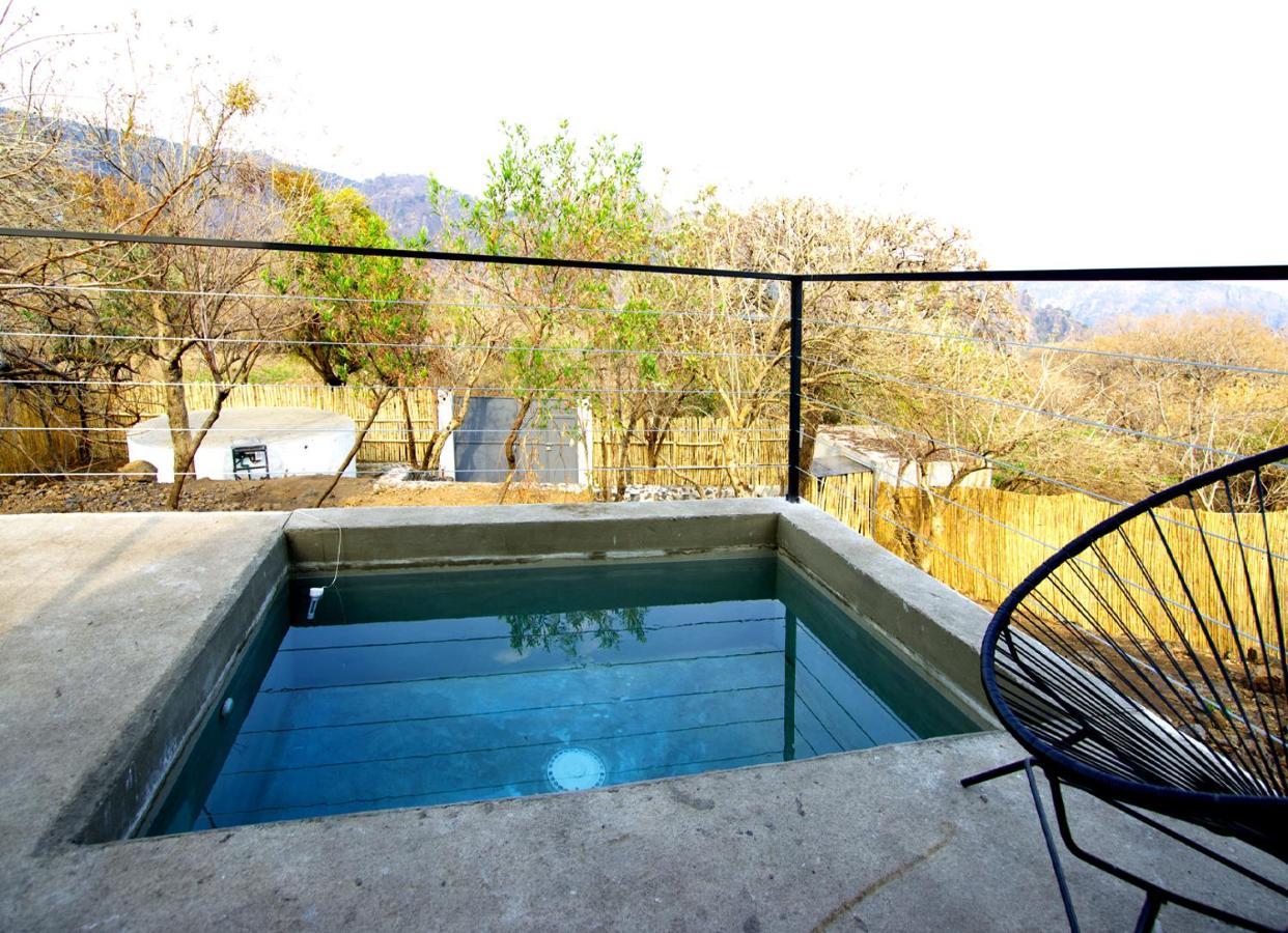 Piedra De Cobre Aparthotel Tepoztlán Kültér fotó