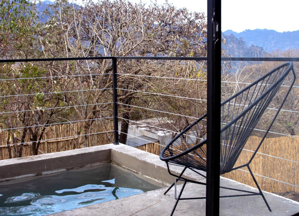 Piedra De Cobre Aparthotel Tepoztlán Kültér fotó